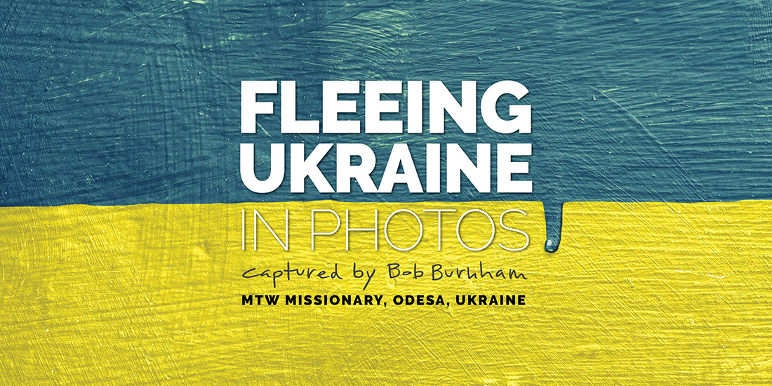Fleeing Ukraine in Photos
